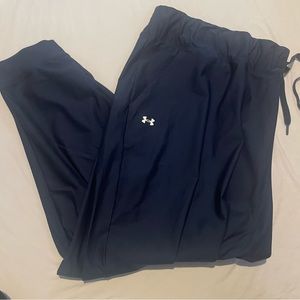 Womens Under Armour Navy Loose Fit Pants